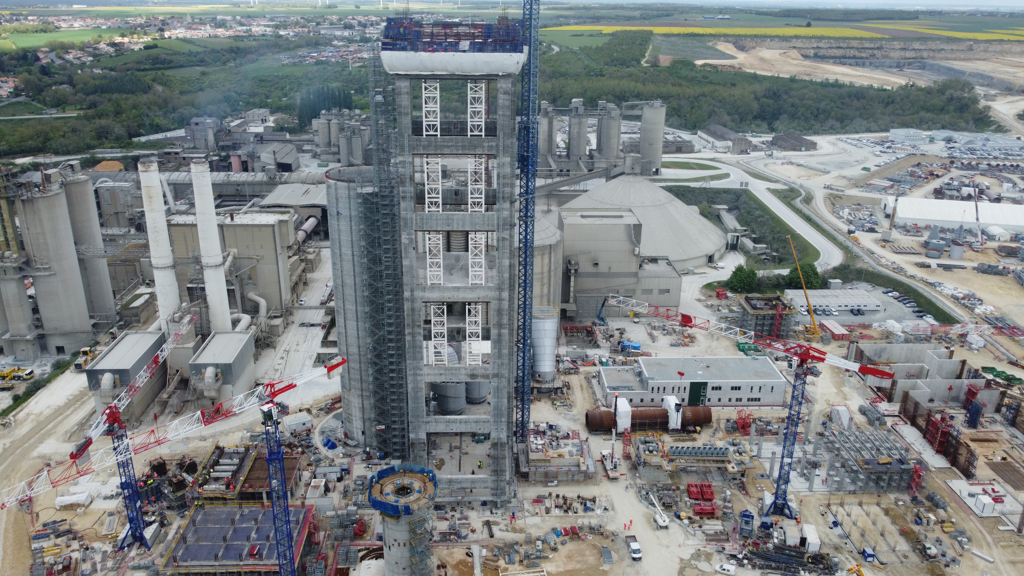 Travaux dans notre cimenterie d'Airvault